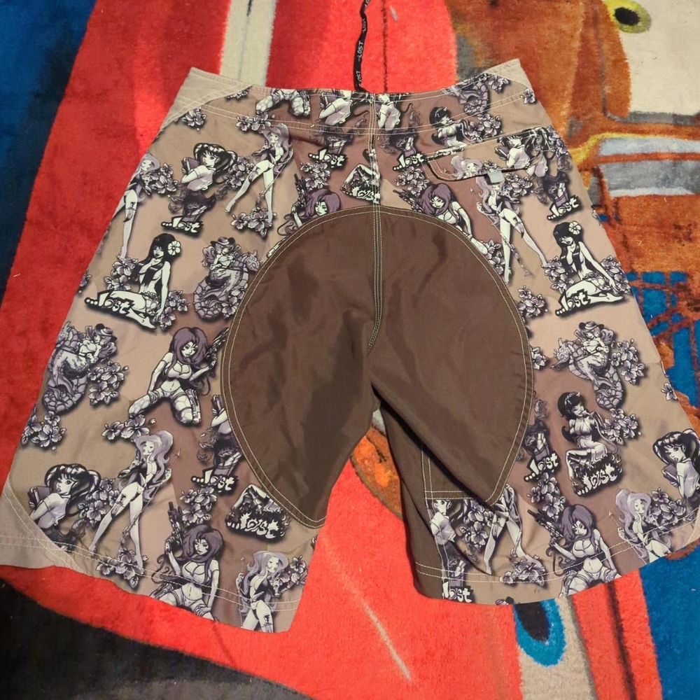 Vintage Y2K Lost Enterprises pin up shirts size 32